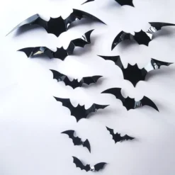 Costumescenter 3D Bat Wall Stickers For Halloween