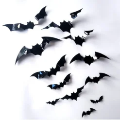 Costumescenter 3D Bat Wall Stickers For Halloween