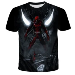 Costumescenter 2021 Halloween Deadpool Venom T Shirt Movie & Teleplay Character