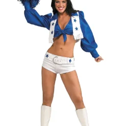 Costumescenter Dallas Cowboys Cheerleader Costume Womens Halloween Costumes Blue