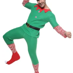 Costumescenter Christmas Couples Elf Costume For Adults Men And Women Couple Costumes