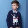 Costumescenter Christmas Tops Reindeer Ugly Christmas Sweater For Boys And Girls