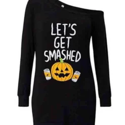 Costumescenter Halloween Dresses Halloween One Shoulder Long Sleeve Sexy Dress