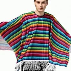 Costumescenter Poncho Costume For Adults And Kids Cinco De Mayo Mexican Costumes