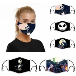 Costumescenter Christmas Accessories Jack Skellington Sally Masks Nightmare Before Christmas Ornements