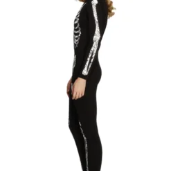 Costumescenter Halloween Skeleton Bodysuit Costume For Women