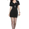 Costumescenter Sexy Patrol Policewomen Adult Halloween Cop Costume Black