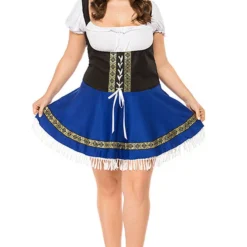 Costumescenter Plus Size Womens Oktoberfest Beer Girl Costume HALLOWEEN