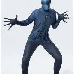 Costumescenter Halloween Costume Bloody Ghost Bodycon Jumpsuit Costume