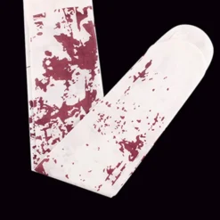 Costumescenter Skeleton Costumes Halloween Blood Skeleton Print Knee Length Socks