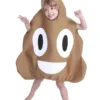 Costumescenter Funny Kids Halloween Emoji Poop Costume Brown
