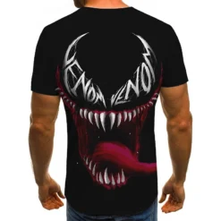 Costumescenter Hot-selling 3D Printing Venom Graphic Tee Movie & Teleplay Character